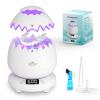 Ultrasonic Retainer Cleaner Machine for Denture, 45kHz Dental Cleaning Pod with Digital Timer, 3 Modes Waterproof Ultrasonic Denture Cleaner for Mouth Guard, Aligner, Jewelry, Braces,Rings,Necklaces view 1