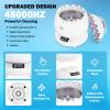 Ultrasonic Retainer Cleaner Machine for Denture, 45kHz Dental Cleaning Pod with Digital Timer, 3 Modes Waterproof Ultrasonic Denture Cleaner for Mouth Guard, Aligner, Jewelry, Braces,Rings,Necklaces view 4