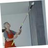 Mobestech 4pcs Universal Extendable Stainless Steel Mop Handle Telescopic Cleaning Pole Compatible with American Threading for Home and Office Use view 4
