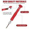 2PCS 5-in-1 Glasses Screws Repair Kit Precision Glasses Screwdriver Set, Multifunctional Small Eyeglasses Repair Tool Kit Portable for Repairing Sunglasses, Watches, Electronic Products, Toys view 4