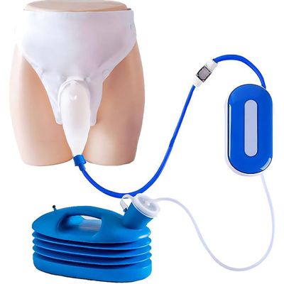 HMWOKPOT Intelligent Electric Urine Collector with 2000ml Urinal & Automatic Pump Spill Proof, Automatic Sensing - Bed Rest Anti-Leakage Design,Female