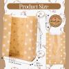 Feifeiya 100 Pack Kraft Paper Bread Bags for Homemade Sourdough Bread with Window & Stickers, 13.7x8.3 Large Bakery Bags for Loaves Greaseproof Food Packaging for Baking Gifts, Brown(Classic) view 2