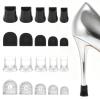 10 Pairs Heel Protectors for Grass, Non-Slip Heel Caps for High Heels, Anti-Noise Heel Covers for Grass Repairing Shoes Wedding Gravel Wetlands Outdoor Events Replacement (XXS, XS, S, M, L) view 1