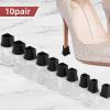 10 Pairs Heel Protectors for Grass, Non-Slip Heel Caps for High Heels, Anti-Noise Heel Covers for Grass Repairing Shoes Wedding Gravel Wetlands Outdoor Events Replacement (XXS, XS, S, M, L) view 3