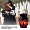 Cowboy Urn for AAshes for Women, Small Urns for Human Ashes Keepsake, Cremation Urns for Human Ashes Adult Man, Mini Urns for Ashes(Size - 3inch, 4 Pcs) view 4