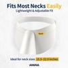 AMiNA Tracheostomy Shower Cover for Adults 15.5" to 22.0" Soft Vinyl Neck Protector for Shower, Waterproof Tracheostomy Cover, Trach Shield, Skin-Friendly Stoma Guard, Adjustable Neck Fit view 4