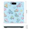 90s Skater Pattern Skating Scale for Body Weight Smart Accurate Digital Bathroom Scale with Easy Read LCD view 2