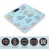 90s Skater Pattern Skating Scale for Body Weight Smart Accurate Digital Bathroom Scale with Easy Read LCD view 3