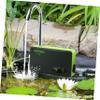 Balacoo Portable Oxygen Pump for Fishing 3-in-1 Induction Charging Water Absorber Lightweight Aeration Tool for Outdoor Use Green view 3