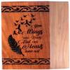 Amazing Handcrafted Wooden Urn Box - Personalized Cremation Urn for Ashes - Handmade Urns for Human Ashes - Adult Large Cremation Urns (XX-Large (640lbs or 290kg)) view 1