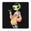 Aliens Peace Sign Scale for Body Weight Smart Accurate Digital Bathroom Scale with Easy Read LCD view 1