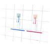 Ciieeo 3pcs Wiper Glass Scraper Easy to Clean Bathroom Window Shower Heat Cold Resistant Rosy view 3