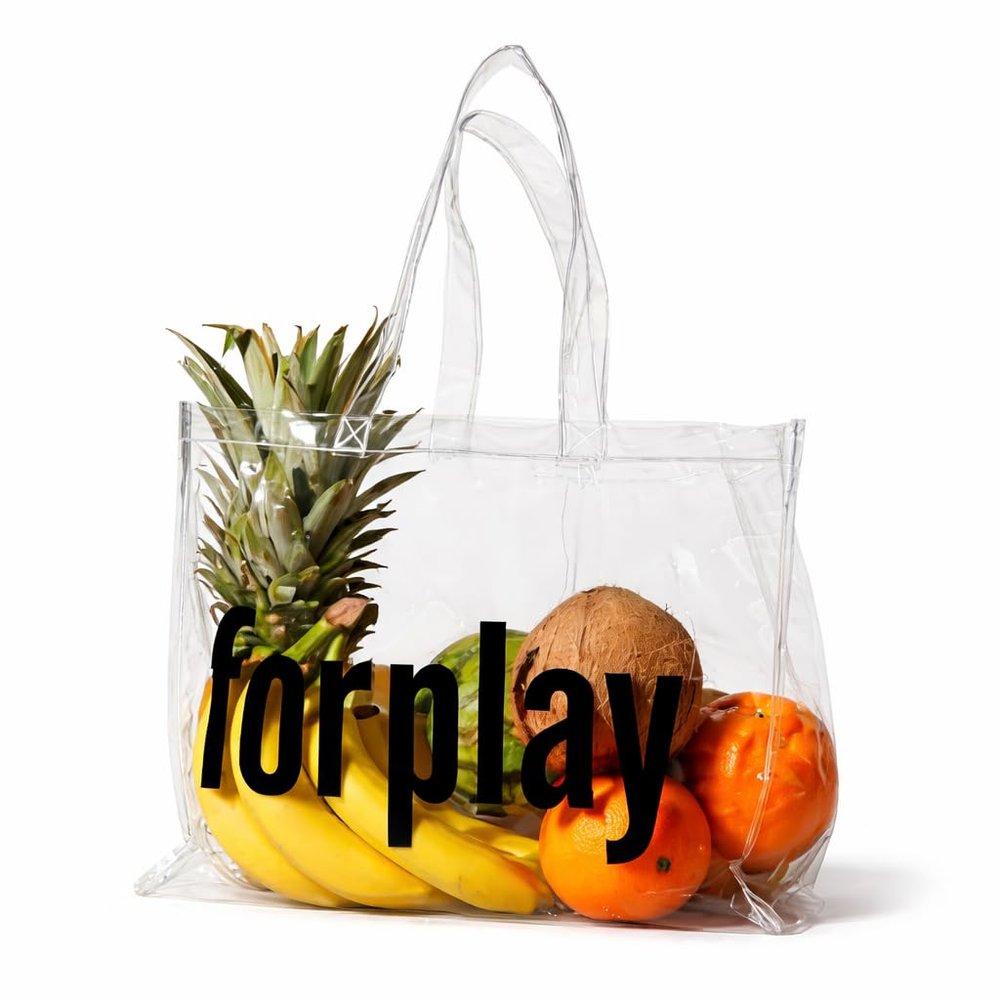 Forplay Clear Tote Bag
