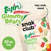 Snak Club Tajin Gummy Bears, Assorted Fruit Candy Gummies with Chili and Lime Seasoning, Mild, Gluten-Free and Vegan Snacks, 20 oz Resealable Bag view 2