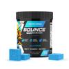 Bounce Pro Creatine Monohydrate Gummies for Men & Women, Low Calorie, 6G of Creatine per Serving, Vegan, Anti-Melting, Gluten-Free, Non-GMO, 2g of Creatine per Gummy (30ct, Blue Razz) view 1
