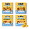DeLallo Gluten-Free Pappardelle Pasta Nests, Made with Corn and Rice Flour and Farm Fresh Eggs, Made in Italy, Bronze Cut, Non-GMO, Wheat Free, 8.8 oz Box, (4 Pack) view 1