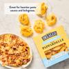 DeLallo Gluten-Free Pappardelle Pasta Nests, Made with Corn and Rice Flour and Farm Fresh Eggs, Made in Italy, Bronze Cut, Non-GMO, Wheat Free, 8.8 oz Box, (4 Pack) view 3