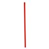 Jumbo Straws, 7.75", Polypropylene, Red, 250/Pack, 10 Packs/Carton view 1