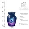 Butterfly Small urn for Ashes for Women, Funeral Cremation Mini Urns for Human Ashes view 3