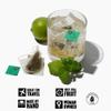 Hail M Cocktails Moscow Mule Cocktail Infusion Kit DIY Sugar-Free Ginger Lime & Mint Mixer for Vodka or Whiskey Clean Ingredients, No Preservatives Craft Cocktail Kit 5 Cocktail Teabags view 2