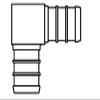 1 in. Pex Polyalloy Elbow view 1