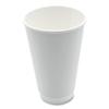 16 oz Double Walled Hot Cup White - 500 per Case view 1
