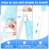 2 Replacement Handles Compatible with Swiffer Duster Refill, Long Extended Handle with Multi Surface 270 Degree Rotation, Removal Duty Duster Handles with Telescopic Extended Pole for Home Cleaning view 2