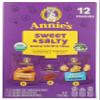 Annie's Homegrown Sweet & Salty Bunny Snack Variety Pack, USDA Certified Organic, Non-GMO, 10.8 Ounce (Pack of 6) view 1
