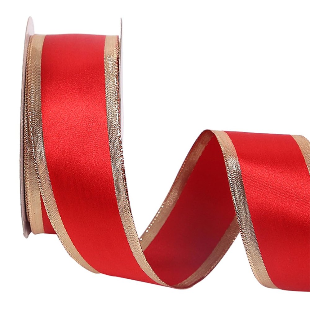 Angoily 1 Roll Bright Red Flower Cake Box Packing Ribbons Present Wrap Accessories for Wedding Parties DIY Garland Decorations Long Decorative String for Birthdays and Events