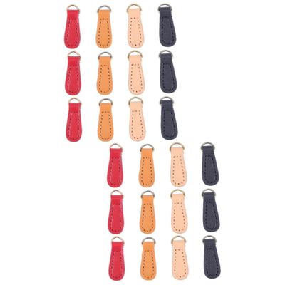 Uonlytech 24pcs Zipper Pulls Replacement for Bags Sliders for Clothing Backpacks and Luggage Repair Tools