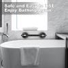Daren Medical 15-Inch Shower Handle - Upgraded Grab Bar with Strong Suction Cups for Bathtub & Shower Safety, Ideal for Seniors, Elderly, Disabled - Black view 2