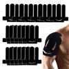 18 Pcs Kinesiology Tape for Shoulder Pain Relief Precut Sport Tape for Shoulder-Support & Stability, Hypoallergenic Latex-Free Athletic Tape for Shoulder, Waterproof & Breathable Muscle Tape(Black) view 1