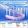 Dental Ultrasonic Retainer Cleaner Machine: Nicwell 200ML Dental Cleaning Pod for Denture, Mouth Guard, Night Guard, Braces, Tray, Aligner 45kHz Cleaner with Protection Design & Digital Timer view 2