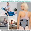 Knee Ice Machine for Post-Surgery 8-Quart Affordable Cold Therapy Machine for Knee Replacement, 5X Faster Healing, Programmable Ice Therapy with Quiet Motor, Leak-Proof view 4