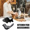Iron Bird Cooking Tool Natural Iron Supplement for Anemia & Iron Deficiency | Reusable Cast Iron Fish for Healthy Meals | Ideal for Vegans and Pregnant Women view 2