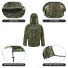 Tongcamo Mosquito Net Suit Camo Hunting Mesh Suit Bug Net Clothing with Hood for Outdoor Protection No-See-Ums Garden Camping view 3