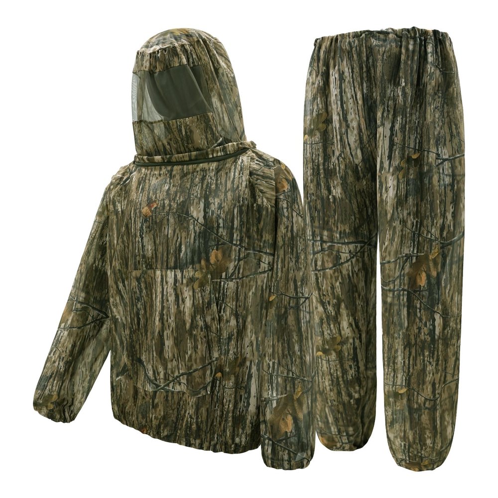 LOOGU Mosquito Suits, Net Bug Pants & Jacket Hood Sets - Ultra-fine Mesh - With Fishing, Hiking, Camping and Gardening
