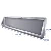 Men's Wall-Mounted Flushing Urinal, 304 Stainless Steel Trough with Drain Pipe, Commercial Outdoor Toilet for Schools, 100CM Length view 3