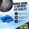 Air Pure Drain Pan Tabs - 48 Flow Treatment Tablets for HVAC & AC Condensate Pan Treatment | Prevents Overflow, Cleans Drain Lines, & Eliminates Odors view 2