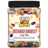 Grab Our Nuts Orchard Harvest Trail Mix 40 Ounce Jar: Pineapple, Raisins, Golden Raisins, Dried Apricots, Diced Dates, Dried Cranberries, Papaya, Apples view 1