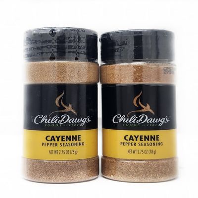 2 Pack of Chili Dawgs Seasoning Spice Mix (2.75oz, Cayenne Pepper seasoning)