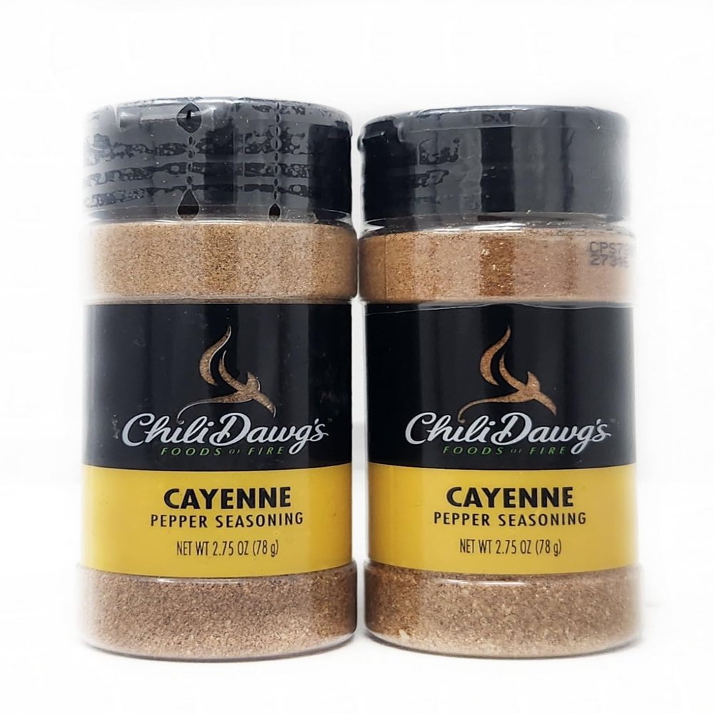 2 Pack of Chili Dawgs Seasoning Spice Mix (2.75oz, Cayenne Pepper seasoning)