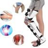 Knee, Ankle & Foot Orthosis Hinged Foot Support Brace Full Leg Stabilizer Orthosis Splint For Lower Limb Injuries Post Knee And Foots Protector Also Used For Achilles Pain Relief(RIGHT) view 2