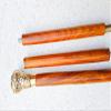 Antique Brass Knob Walking Cane - Handcrafted Wooden Stick Vintage Style Cane for Men & Collectors view 4