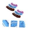 Alipis 3pairs Floor Cleaning Mop Socks Reusable Inserts Mop Slippers for Adults Boys and Girls view 4