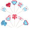 Rsstarxi 40 Pack Super Nurse Cupcake Toppers Make it Butter Thank You Nurse Cupcake Picks for Medical School Graduation Nurses Day Party Cake Decorations Supplies view 3