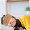 Gogogmee Cute Cartoon Plush Eye Mask for Sleeping 2pcs Faux Fur Sleep Mask Set in Pink and Brown Soft for Nap and Travel Light Blocking Eye Covers for Kids view 4