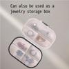 2-in-1 Travel Pill Organizer Set 7-Day Weekly Pill Case with Medication Tracker + 4-in-1 Pill Cutter, Crusher, Storage Box & Water Cup Portable Medicine Kit for Travel, Home, Elderly Use (White) view 3