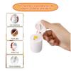 2-in-1 Travel Pill Organizer Set 7-Day Weekly Pill Case with Medication Tracker + 4-in-1 Pill Cutter, Crusher, Storage Box & Water Cup Portable Medicine Kit for Travel, Home, Elderly Use (White) view 4