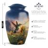 Casketique Hummingbird Cremation Urns for Adult Ashes Women - Large Memorial Urns for Adult Male - Funeral Urn for Human Ashes - Burial Urn for Mother & Father -10 & 3 Inch view 3